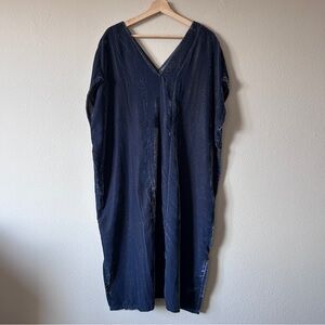 NWOT Blue-Violet Velour Kaftan